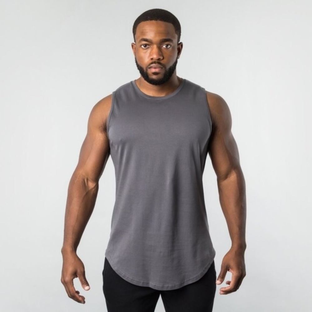 Alphalete lux sleeveless shirt (IN BLUE COLOR)